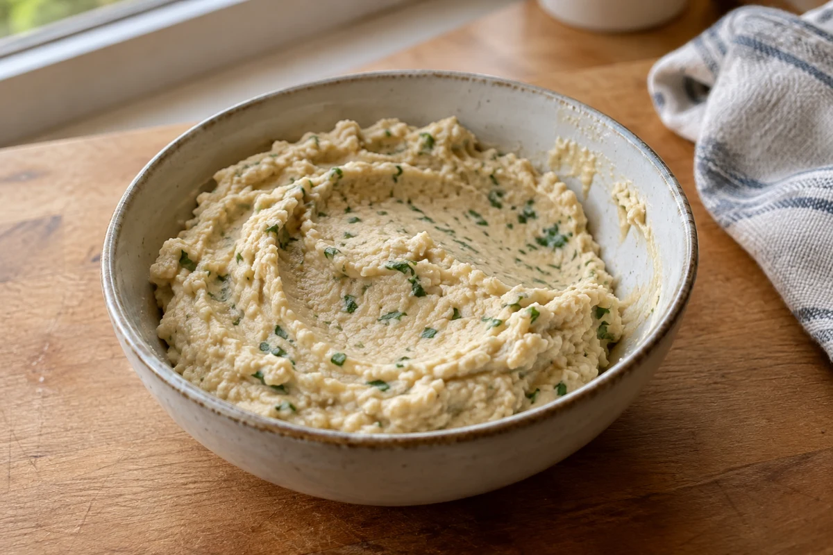 Cremiger Bohnen-Dip