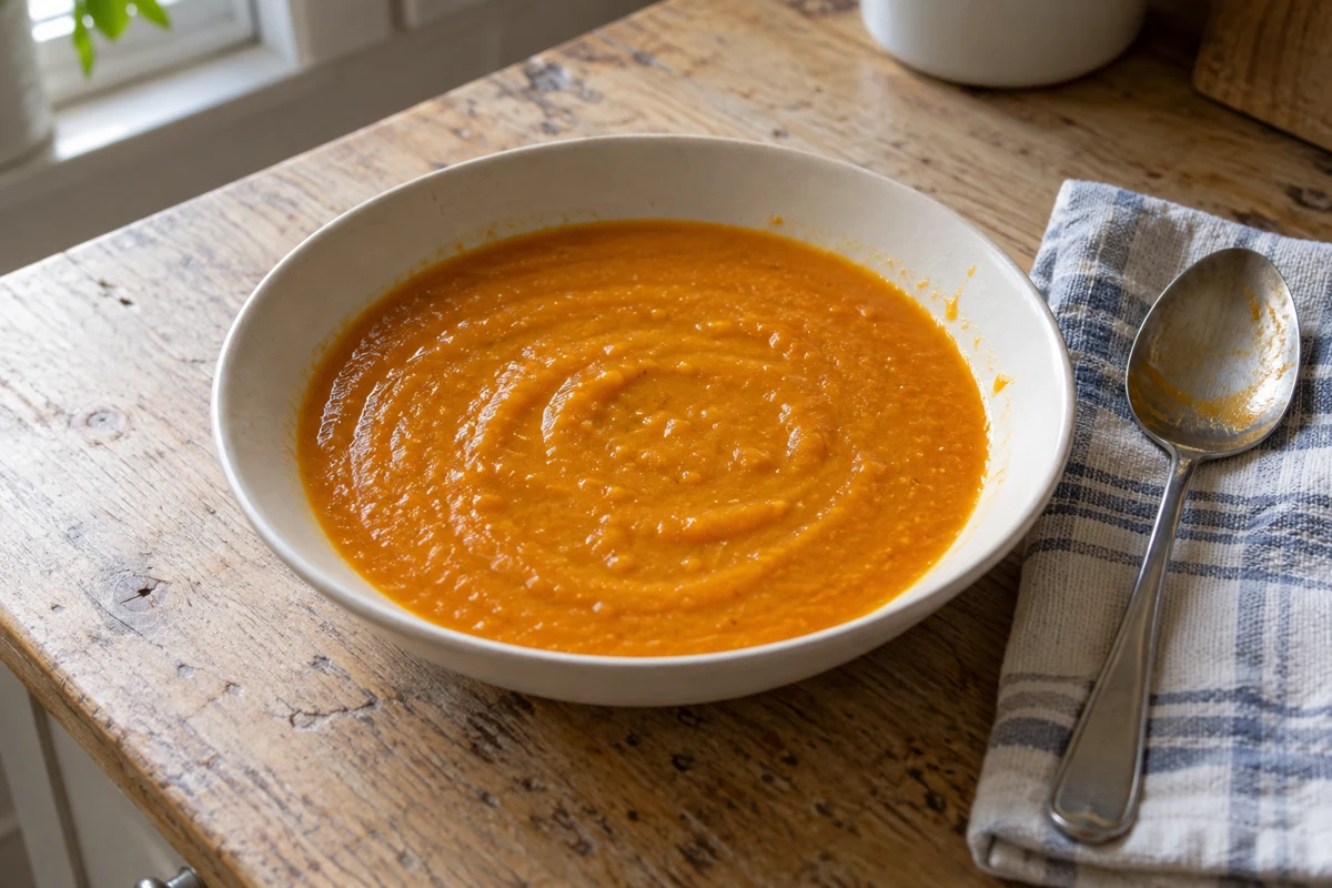 Samtige Linsen-Karotten-Suppe
